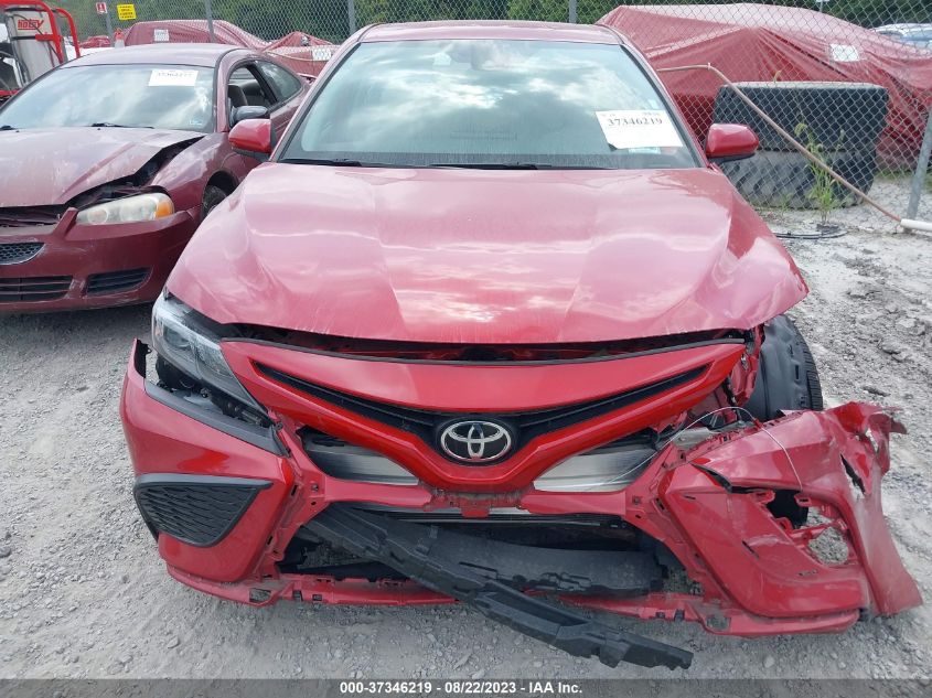 2021 TOYOTA CAMRY SE/SE NIGHT SHADE - 4T1G11AK6MU413746