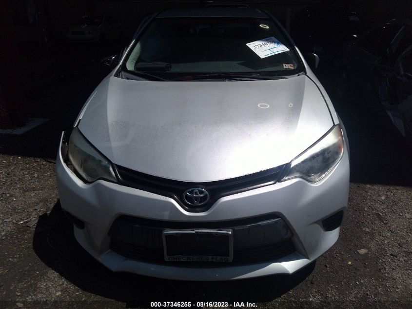 2014 TOYOTA COROLLA L/LE/S/S PLUS/LE PLUS - 2T1BURHE6EC226056