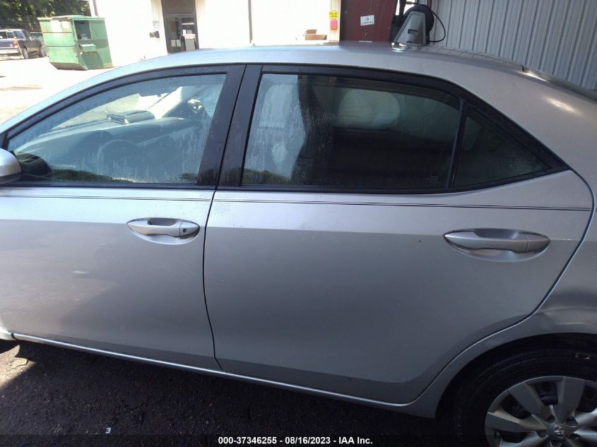 2014 TOYOTA COROLLA L/LE/S/S PLUS/LE PLUS - 2T1BURHE6EC226056