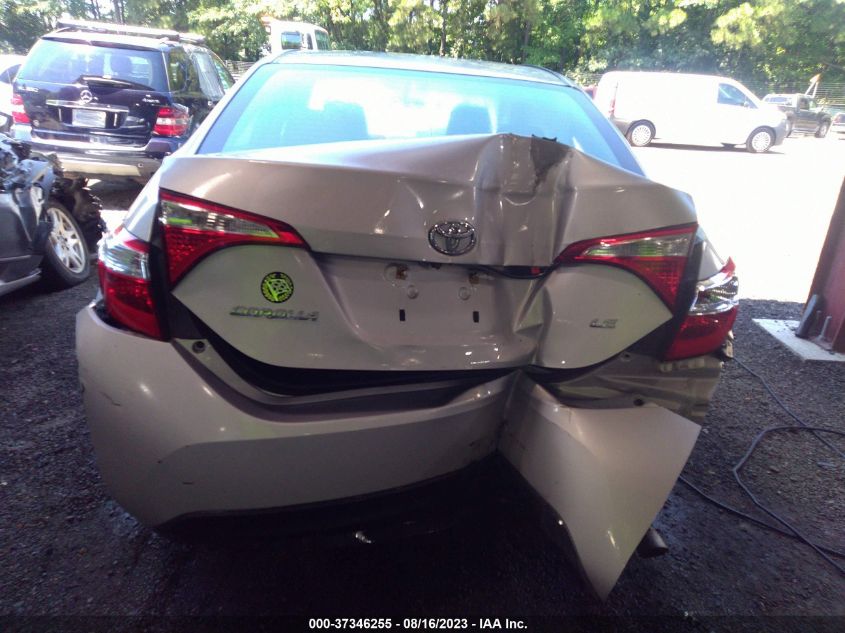 2014 TOYOTA COROLLA L/LE/S/S PLUS/LE PLUS - 2T1BURHE6EC226056