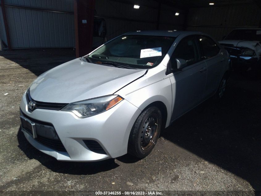 2014 TOYOTA COROLLA L/LE/S/S PLUS/LE PLUS - 2T1BURHE6EC226056