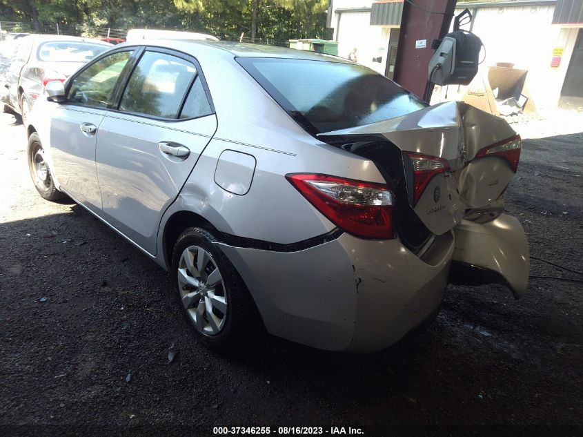 2014 TOYOTA COROLLA L/LE/S/S PLUS/LE PLUS - 2T1BURHE6EC226056