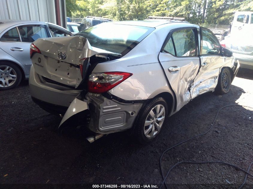 2014 TOYOTA COROLLA L/LE/S/S PLUS/LE PLUS - 2T1BURHE6EC226056