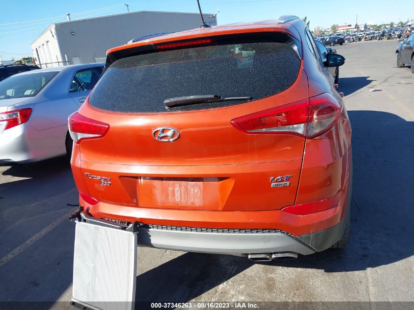 2017 HYUNDAI TUCSON LIMITED/SPORT AND ECO/SE - KM8J3CA23HU392811