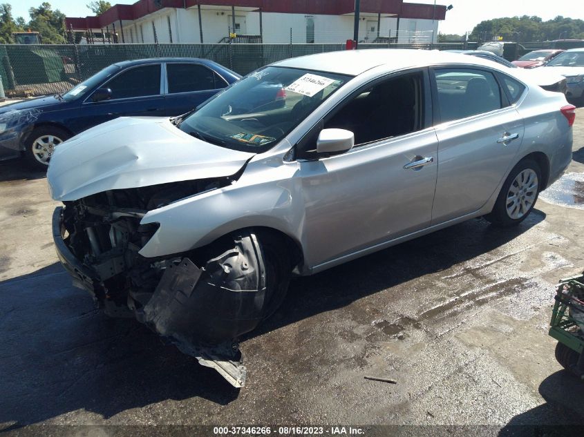 2016 NISSAN SENTRA SR/SL/S/SV/FE+ S - 3N1AB7AP6GL662135