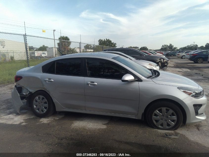 2022 KIA RIO LX - 3KPA24AD3NE508176