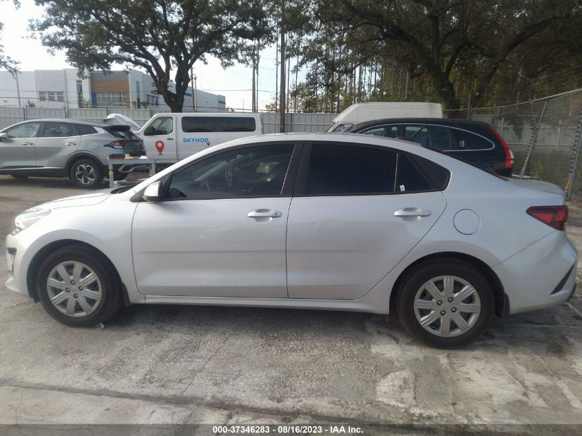 2022 KIA RIO LX - 3KPA24AD3NE508176