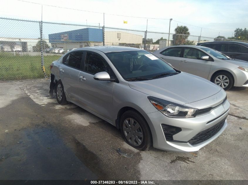 2022 KIA RIO LX - 3KPA24AD3NE508176