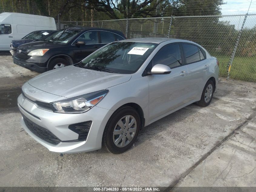 2022 KIA RIO LX - 3KPA24AD3NE508176