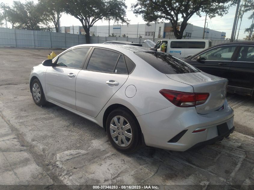 2022 KIA RIO LX - 3KPA24AD3NE508176