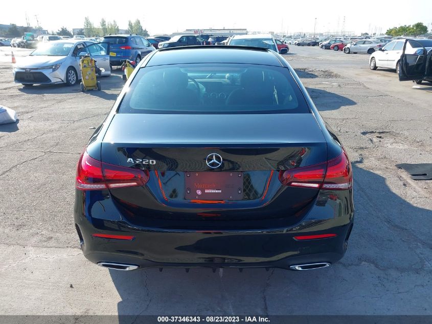 2021 MERCEDES-BENZ A 220 W1K3G4EB0MJ316756