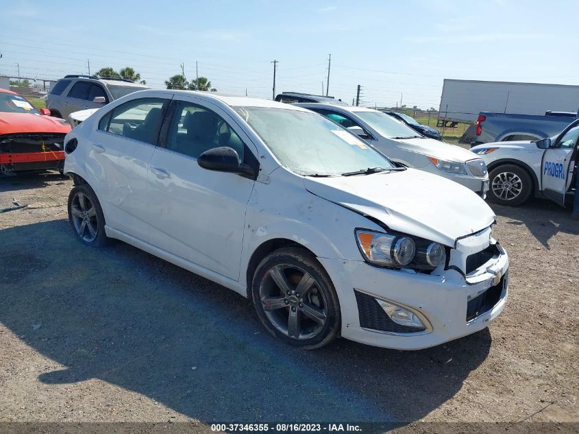 2016 CHEVROLET SONIC RS - 1G1JGSSB5G4182477