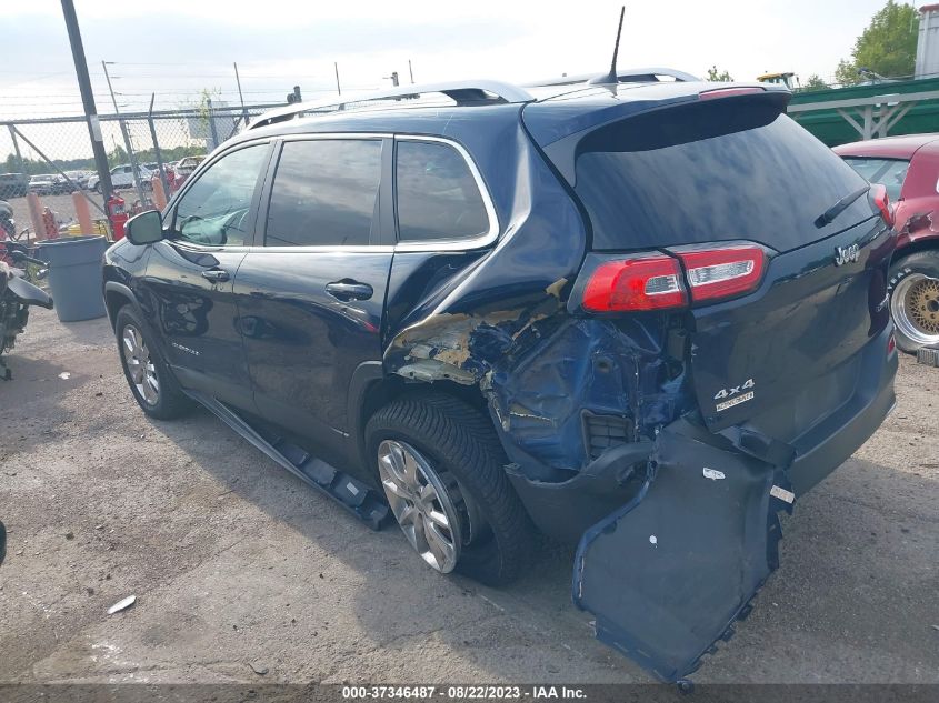 2016 JEEP CHEROKEE LIMITED - 1C4PJMDB6GW366874