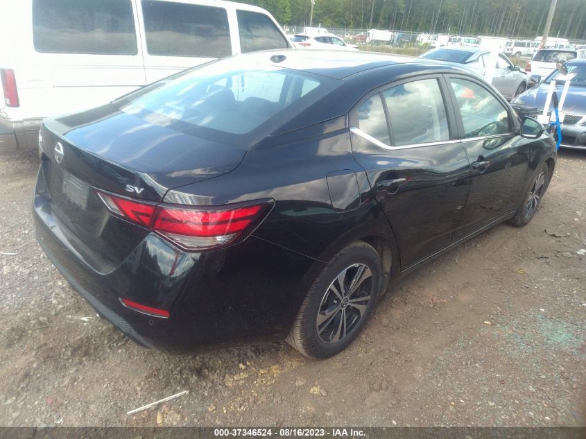 2022 NISSAN SENTRA SV - 3N1AB8CV3NY256881