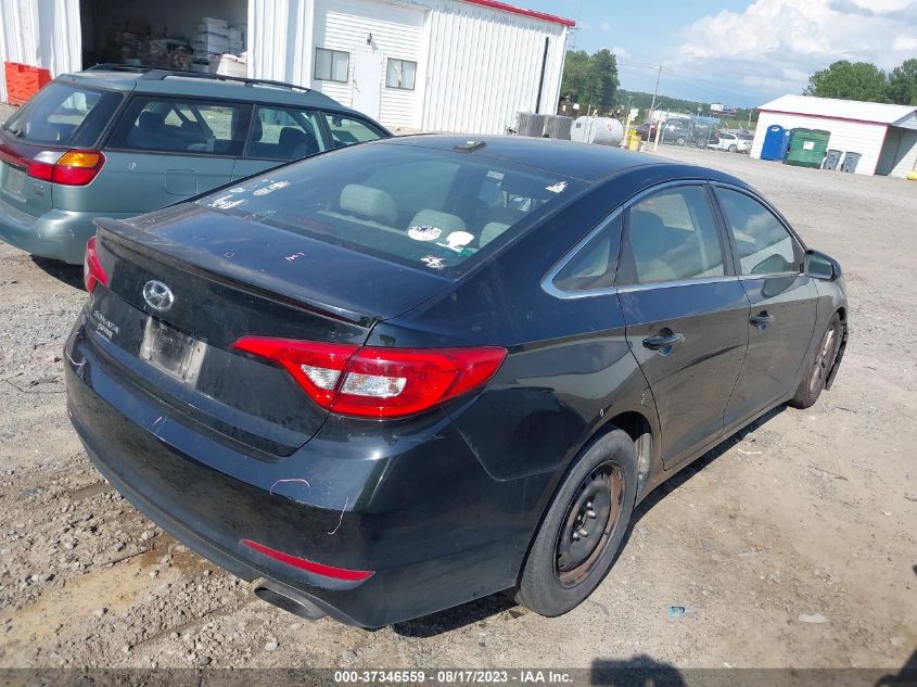 2016 HYUNDAI SONATA 2.4L - 5NPE24AFXGH404298