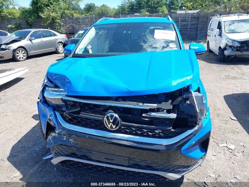 2022 VOLKSWAGEN TAOS SE - 3VVLX7B23NM017929