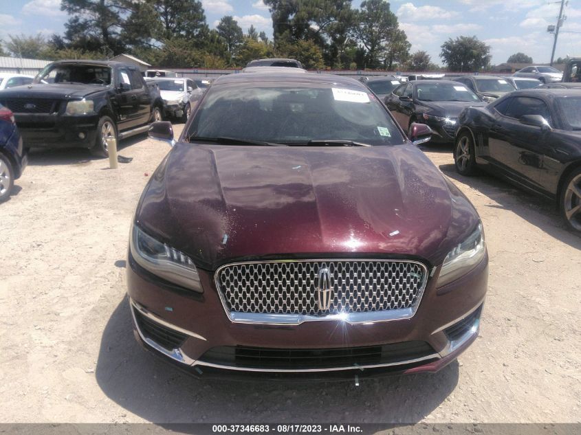 2017 LINCOLN MKZ SELECT - 3LN6L5CC8HR653705