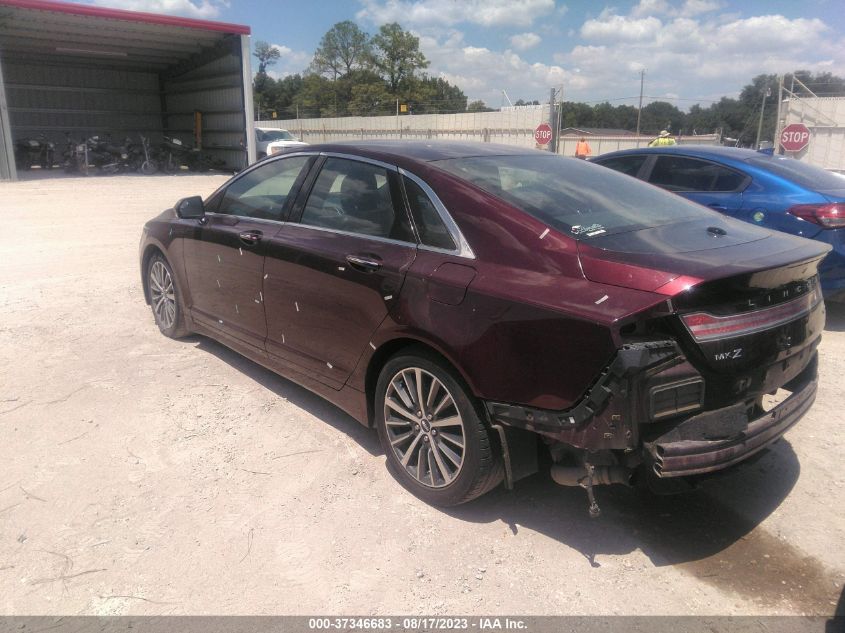 2017 LINCOLN MKZ SELECT - 3LN6L5CC8HR653705