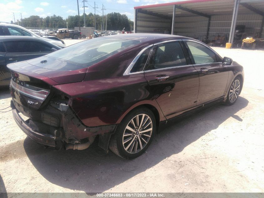 2017 LINCOLN MKZ SELECT - 3LN6L5CC8HR653705