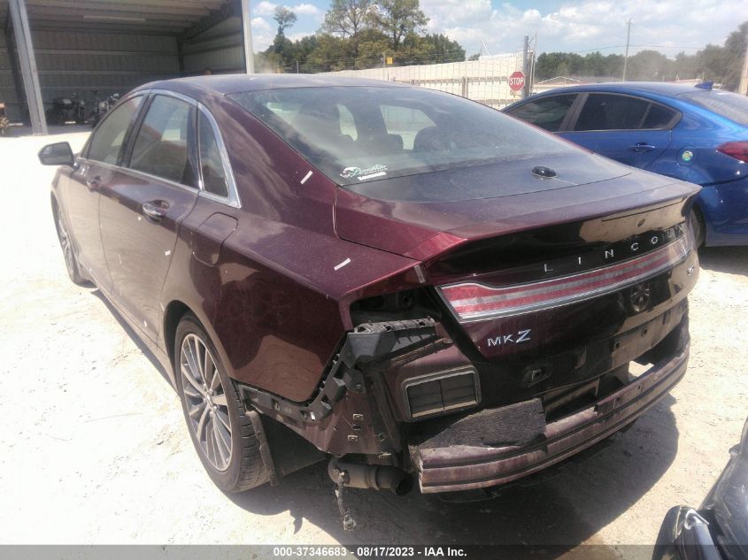 2017 LINCOLN MKZ SELECT - 3LN6L5CC8HR653705