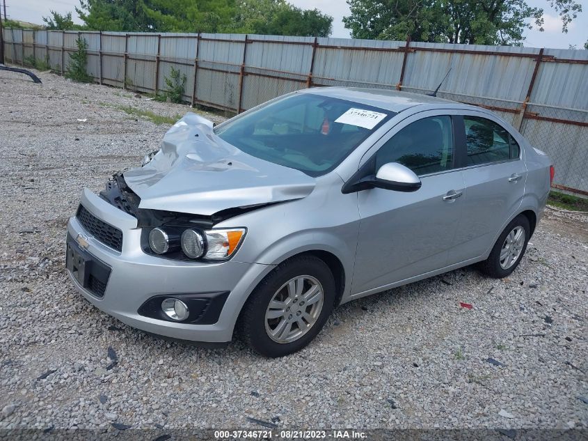 2014 CHEVROLET SONIC LTZ - 1G1JE5SB9E4217654