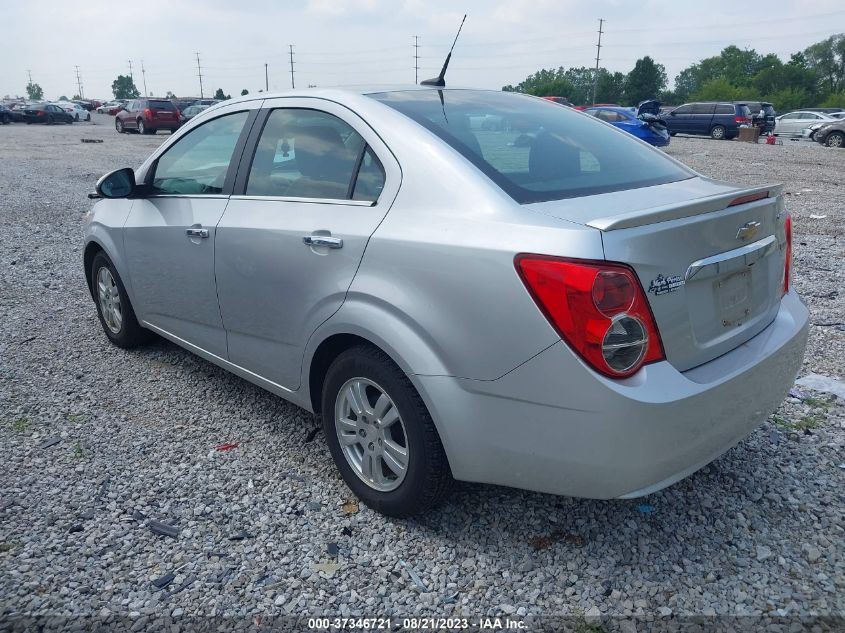 2014 CHEVROLET SONIC LTZ - 1G1JE5SB9E4217654