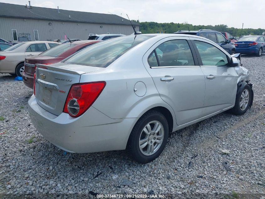 2014 CHEVROLET SONIC LTZ - 1G1JE5SB9E4217654