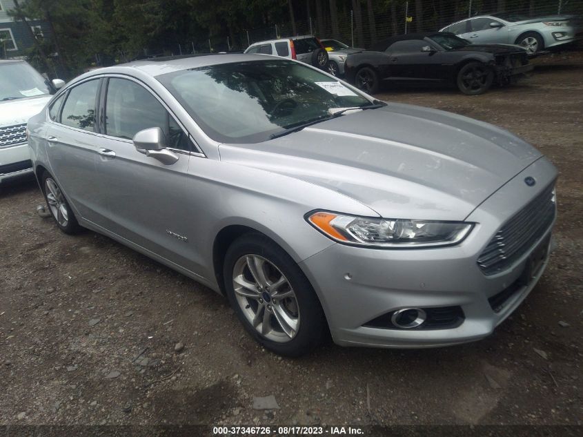 2016 FORD FUSION TITANIUM HYBRID - 3FA6P0RU1GR324425