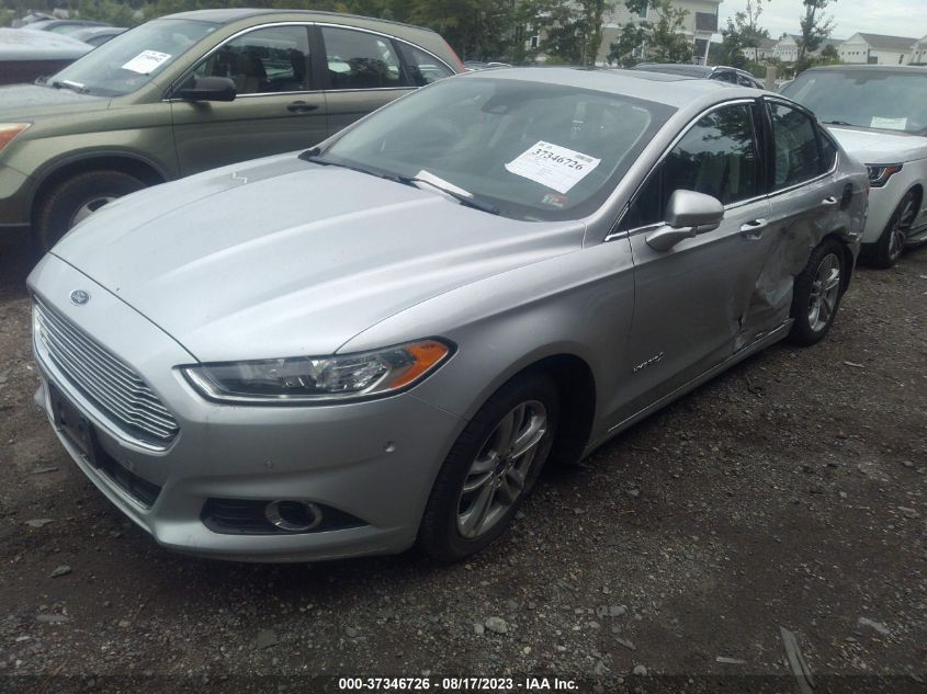 2016 FORD FUSION TITANIUM HYBRID - 3FA6P0RU1GR324425