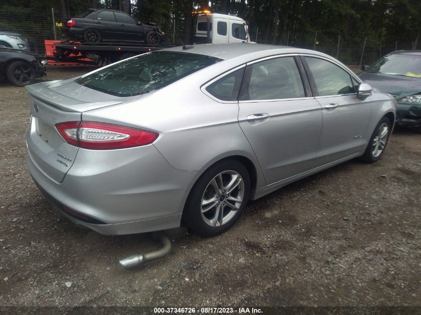 2016 FORD FUSION TITANIUM HYBRID - 3FA6P0RU1GR324425