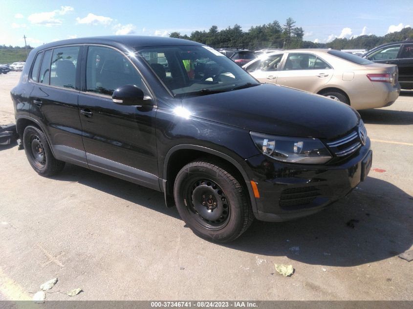 2013 VOLKSWAGEN TIGUAN S - WVGCV3AXXDW614144