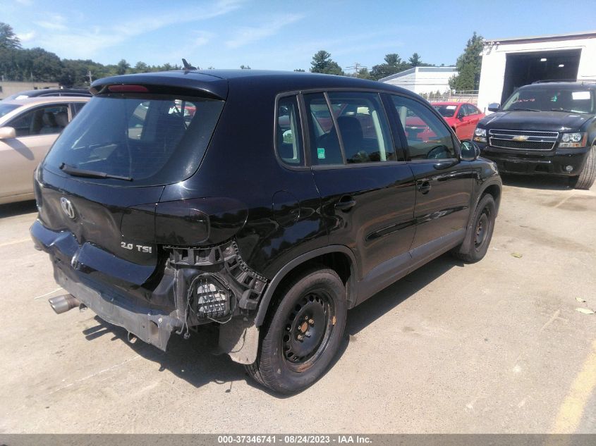 2013 VOLKSWAGEN TIGUAN S - WVGCV3AXXDW614144