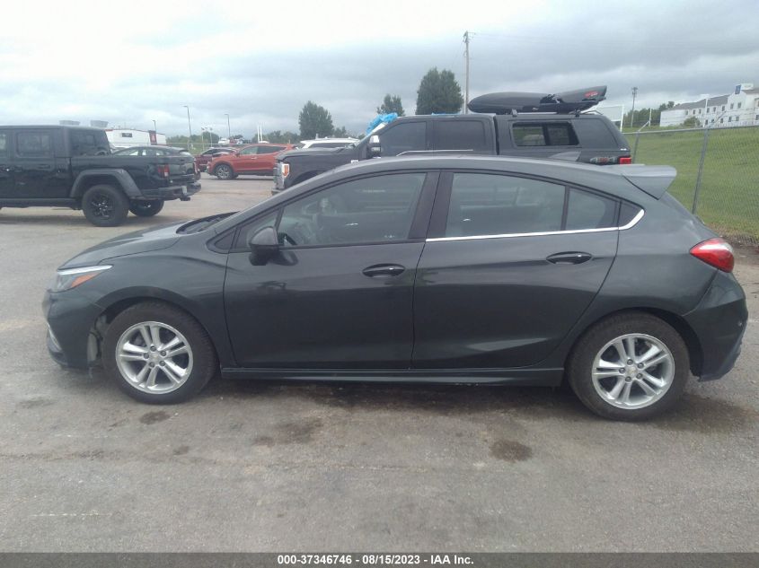 2017 CHEVROLET CRUZE LT - 3G1BE6SM6HS577481