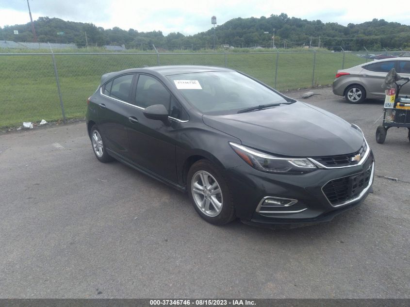 2017 CHEVROLET CRUZE LT - 3G1BE6SM6HS577481