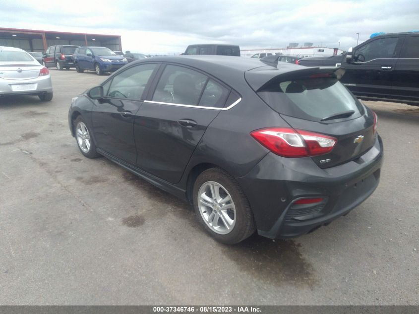2017 CHEVROLET CRUZE LT - 3G1BE6SM6HS577481