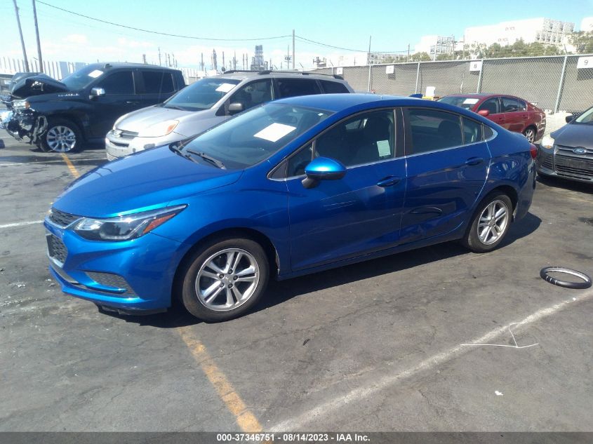 2018 CHEVROLET CRUZE LT - 1G1BE5SM9J7245890