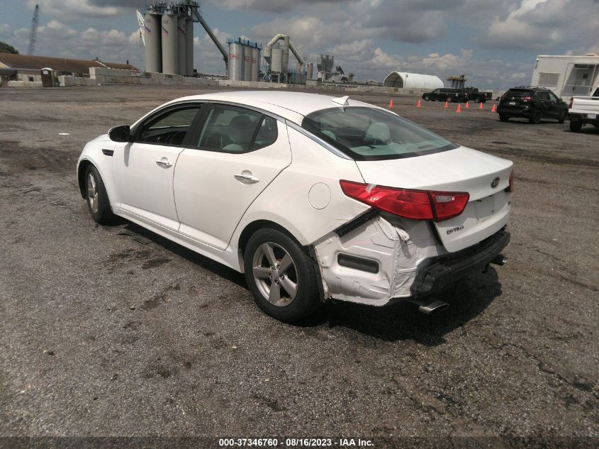 2015 KIA OPTIMA LX - 5XXGM4A72FG438774