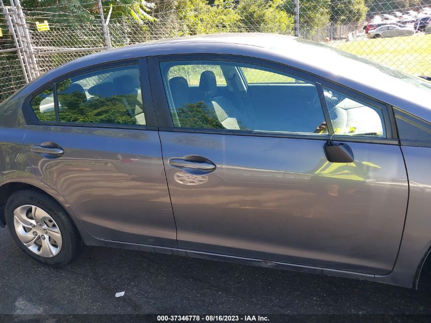 2015 HONDA CIVIC SEDAN LX - 19XFB2F50FE268761