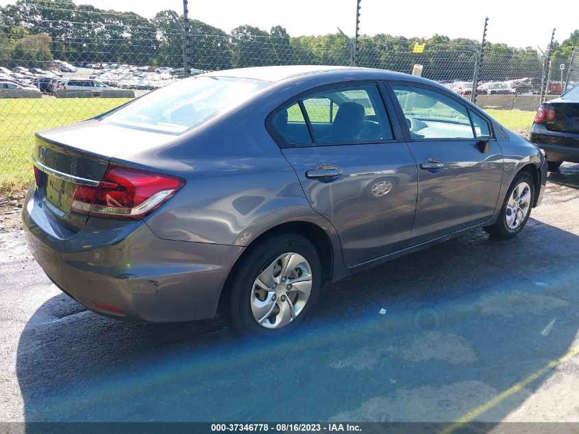 2015 HONDA CIVIC SEDAN LX - 19XFB2F50FE268761