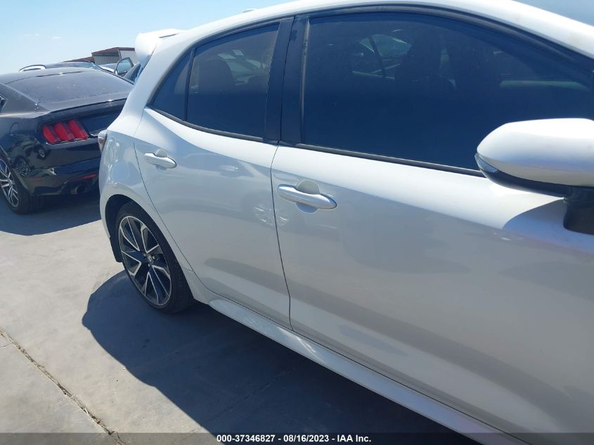 2022 TOYOTA COROLLA HATCHBACK XSE JTNC4MBEXN3170529