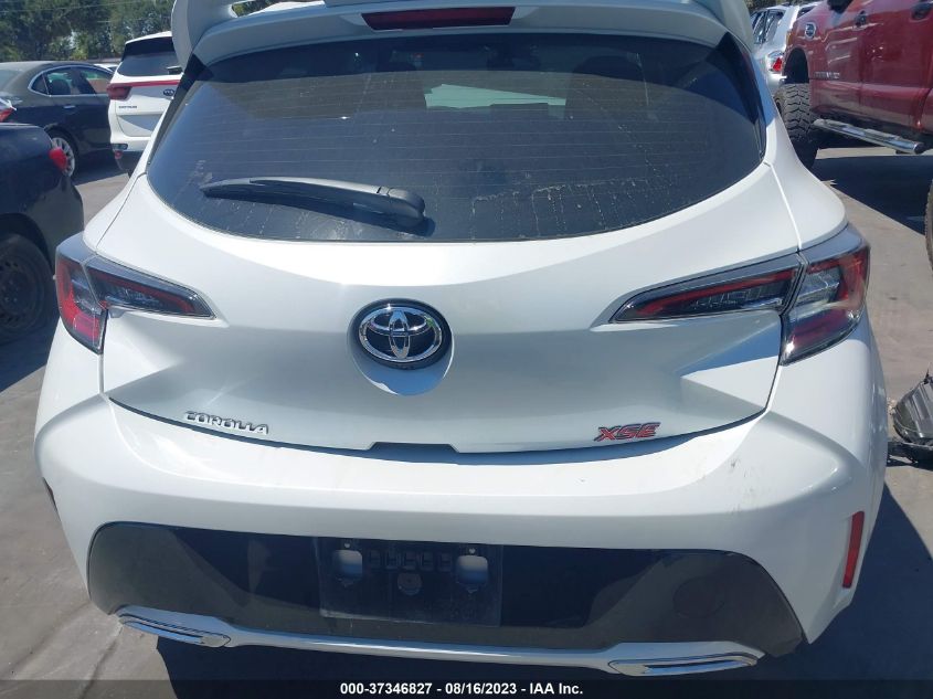 2022 TOYOTA COROLLA HATCHBACK XSE JTNC4MBEXN3170529
