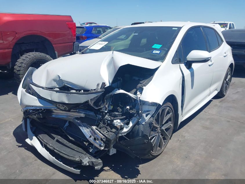 2022 TOYOTA COROLLA HATCHBACK XSE JTNC4MBEXN3170529