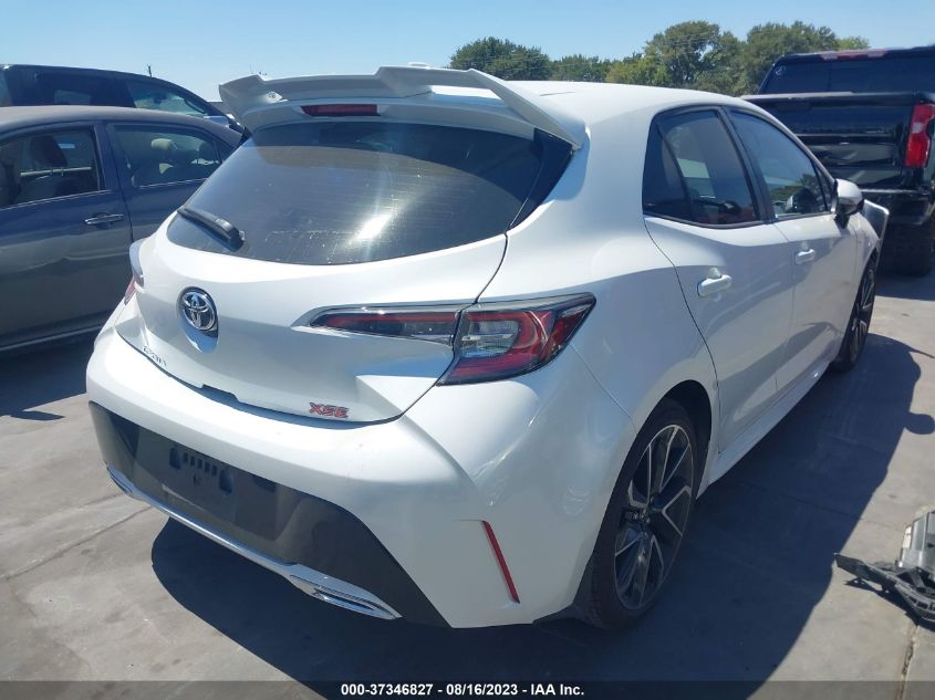 2022 TOYOTA COROLLA HATCHBACK XSE JTNC4MBEXN3170529