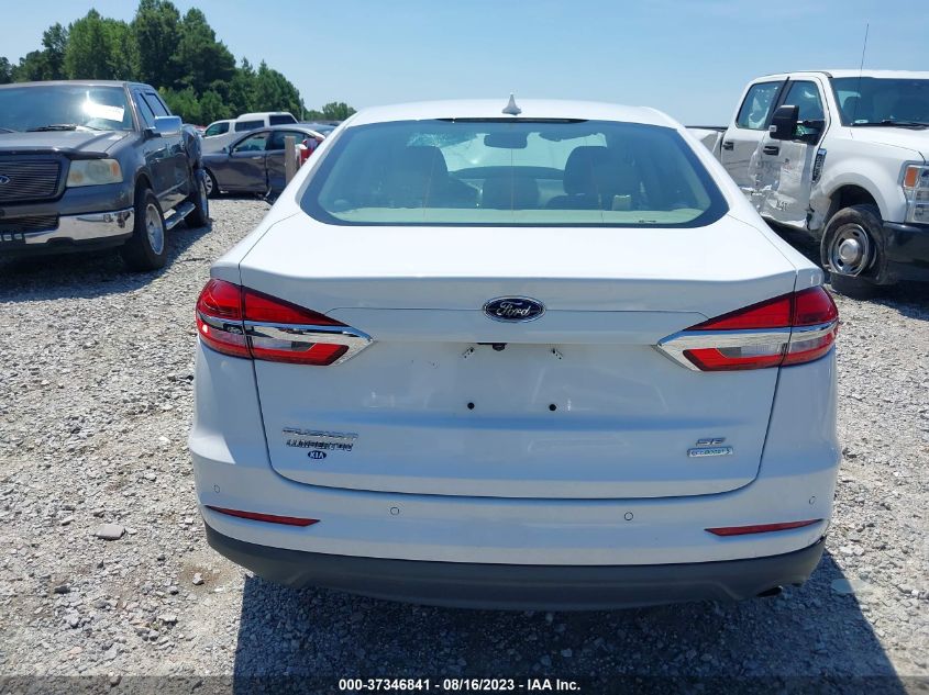 2019 FORD FUSION SE - 3FA6P0HD8KR186103