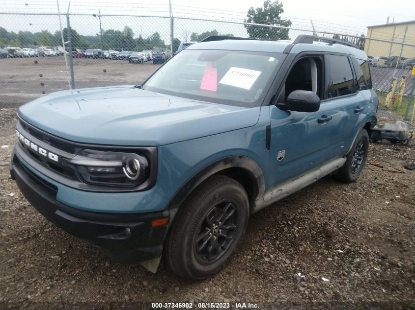 3FMCR9B61MRB17306 Ford Bronco Sport BIG BEND 2