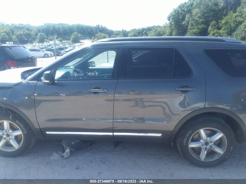 2016 FORD EXPLORER XLT - 1FM5K8D88GGA34912