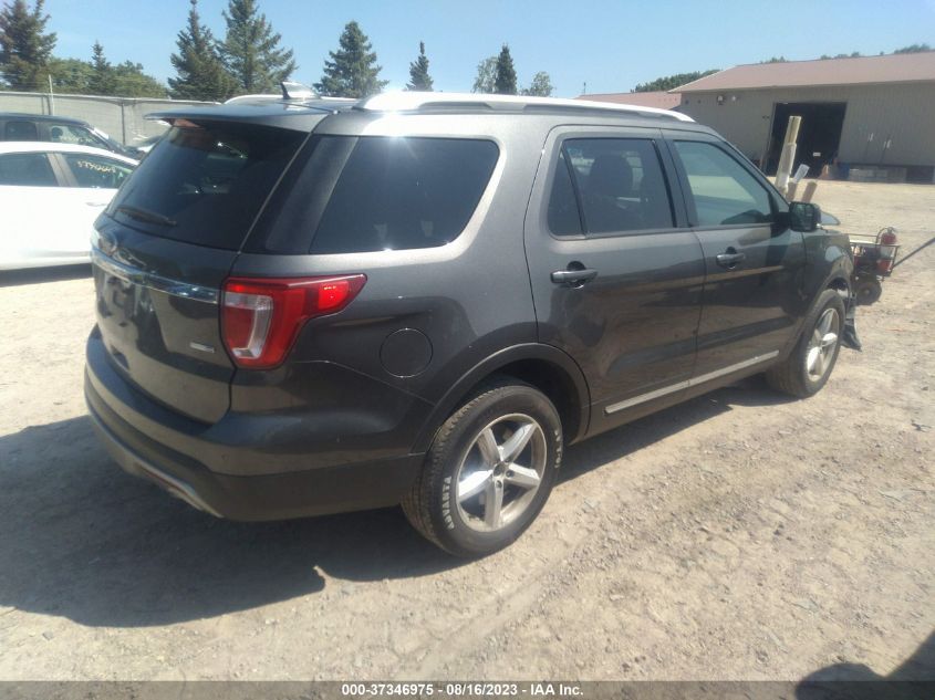 2016 FORD EXPLORER XLT - 1FM5K8D88GGA34912