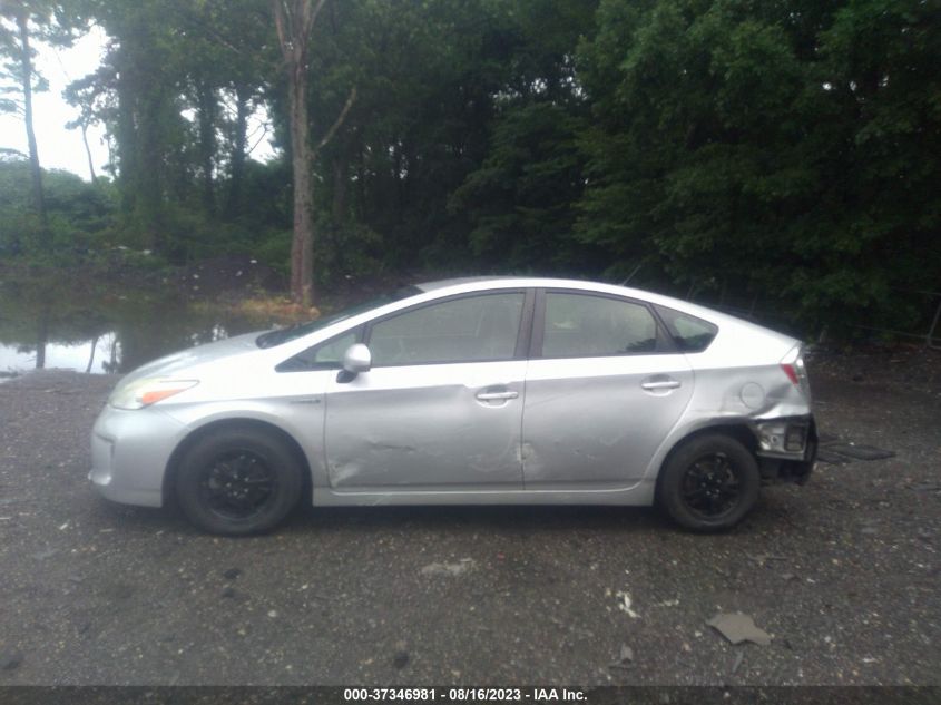 2013 TOYOTA PRIUS ONE/TWO/THREE/FOUR/FIVE - JTDKN3DU1D5638016