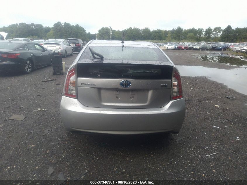 2013 TOYOTA PRIUS ONE/TWO/THREE/FOUR/FIVE - JTDKN3DU1D5638016