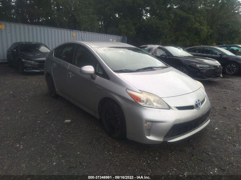 2013 TOYOTA PRIUS ONE/TWO/THREE/FOUR/FIVE - JTDKN3DU1D5638016